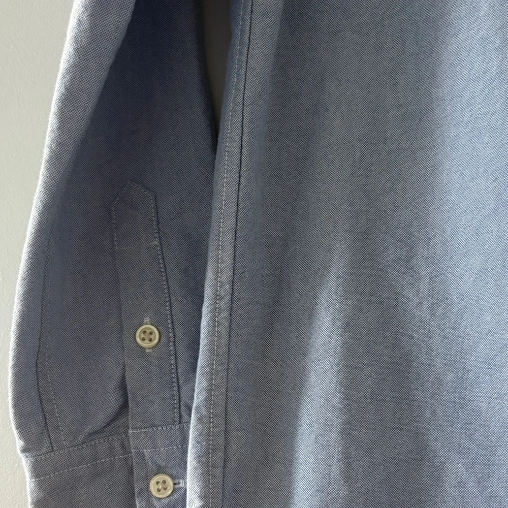 Ralph Lauren Kids Sky Blue Button-Down Shirt with collar and long sleeves NWOT